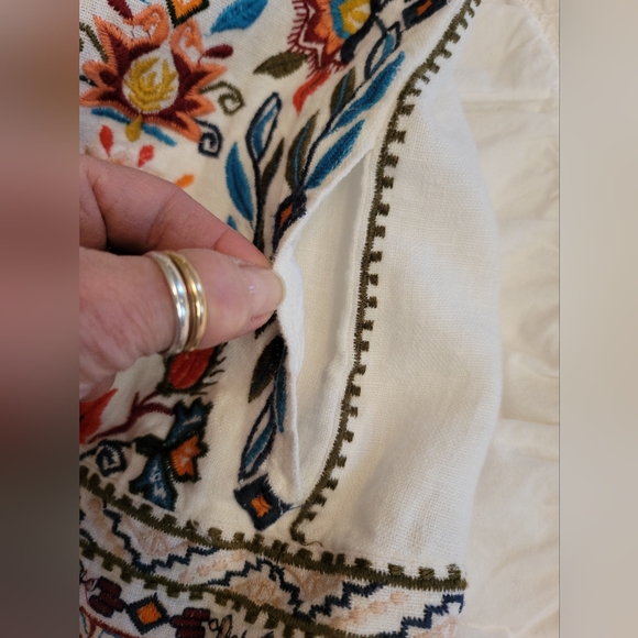 Johnny Was Linen Jacket XS - Picture 10 of 11